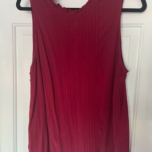 Nordstrom Rich Red Tank Top